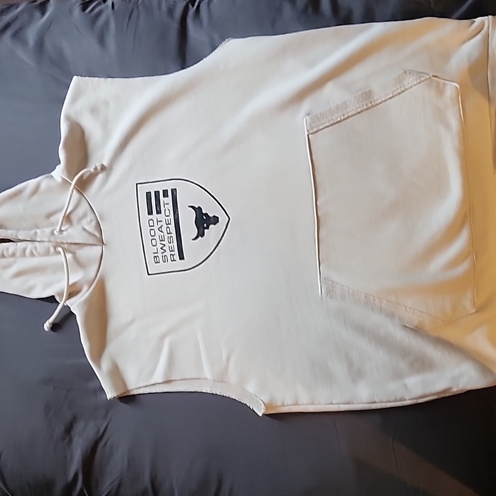 Rock project sleeveless hoodie